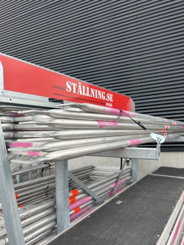 1286484-17 Ställningstrailer med Altrad villapaket 3 - Tysse 1300kg -2023