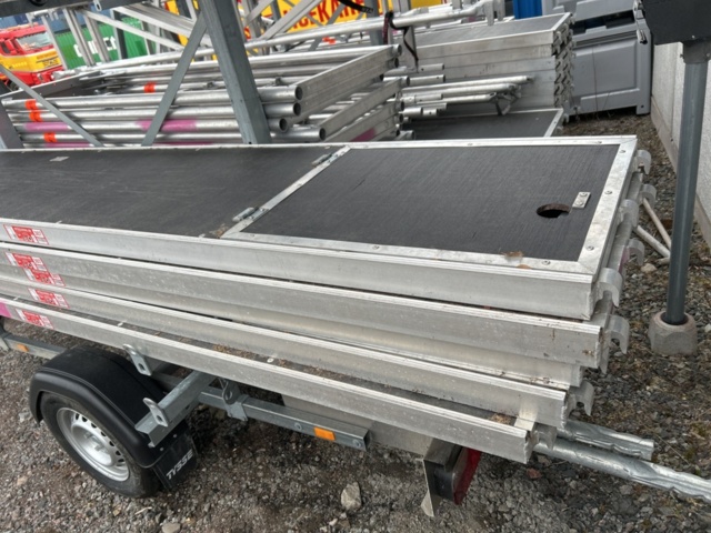1286484-19 Ställningstrailer med Altrad villapaket 3 - Tysse 1300kg -2023