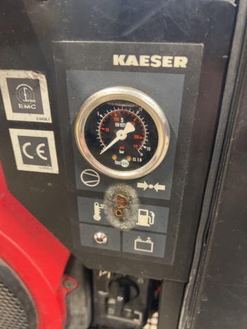 1325387-7 Kompressor för fiberblåsning - Kaeser Mobilair M17A (Reparationsobjekt)