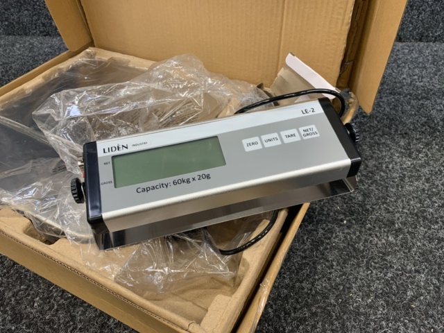 1325164-7 Parcel scale 60 kg, 320x325 mm