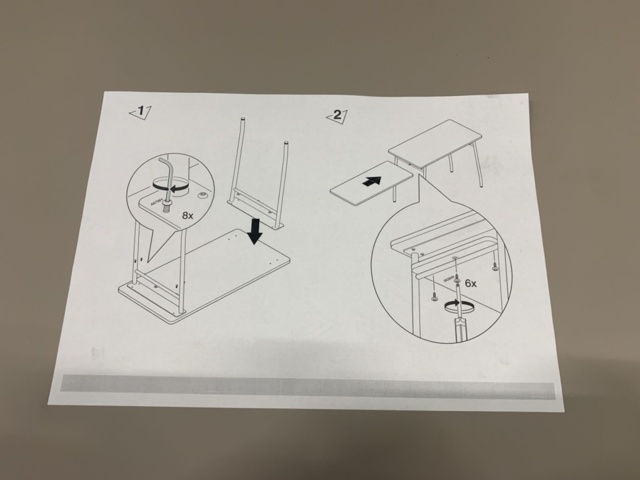 1325154-14 5 pcs Desk Novus