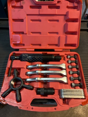 1289957-1 Hydraulic puller tool kit