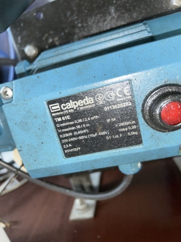 1289975-2 Pumping station - Bravo - Calpeda TM 61E 0.33kW