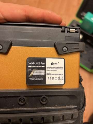 1325445-5 Fibersvets med 3st fiberkap - INNO View 8 Pro