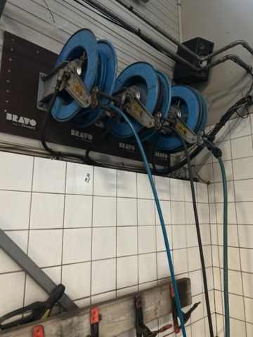 1289980-1 Hose reel - Bravo 3 pieces incl. nozzles
