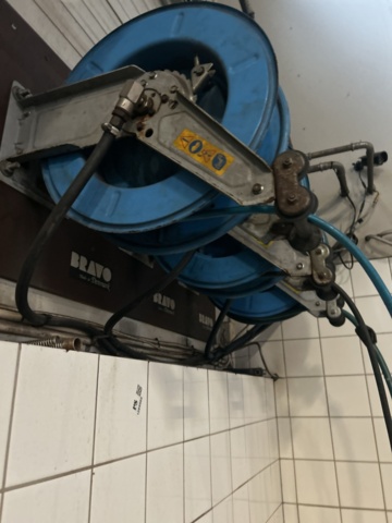 1289980-3 Hose reel - Bravo 3 pieces incl. nozzles