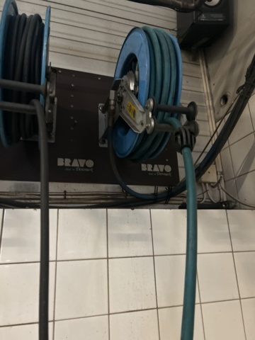 1289980-5 Hose reel - Bravo 3 pieces incl. nozzles