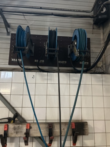 1289980-9 Hose reel - Bravo 3 pieces incl. nozzles