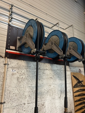 1289982-1 Hose reel and oil gauge 3 pieces Piusi