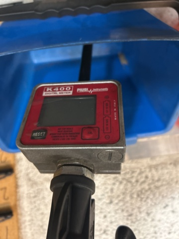 1289982-6 Hose reel and oil gauge 3 pieces Piusi