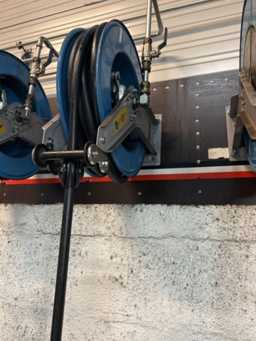 1289982-9 Hose reel and oil gauge 3 pieces Piusi