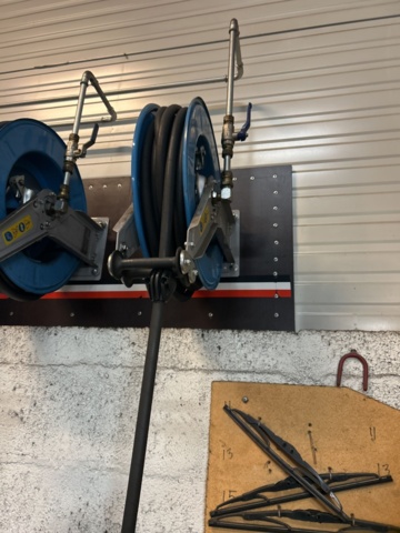 1289982-10 Hose reel and oil gauge 3 pieces Piusi