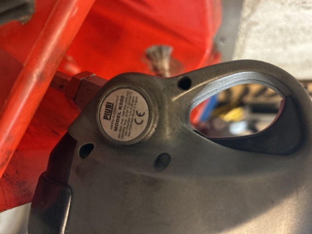 1289982-11 Hose reel and oil gauge 3 pieces Piusi