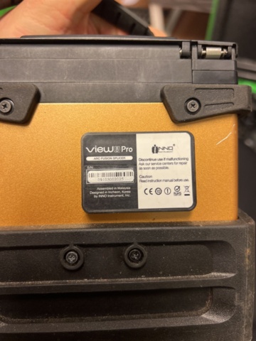 1325459-8 Fibersvets med fiberkap - INNO View 8 Pro