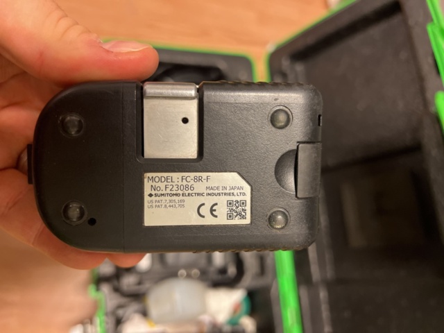 1325461-9 Fibersvets med fiberkap - INNO View 8 Pro / Sumitomo FC-8R