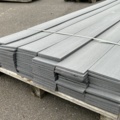 1317152-3 Composite decking cover strip Grey -324 meters