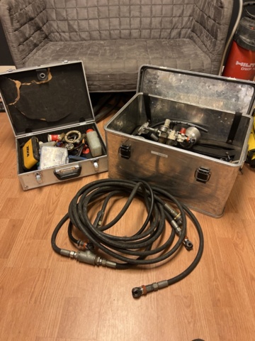 1325475-1 Fiberblås med tillbehör - Plumett MicroJet PRM 196