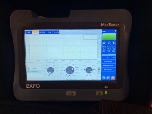 1325494-3 Fibertestare med tillbehör - EXFO MaxTester MAX-715B -2021