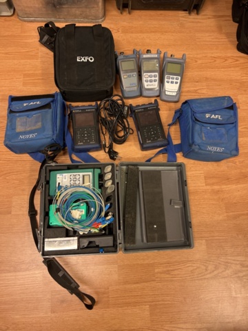 1325499-1 Fibermätarutrustning – AFL, EXFO, NorthLab m.fl.