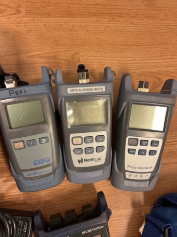 1325499-6 Fibermätarutrustning – AFL, EXFO, NorthLab m.fl.