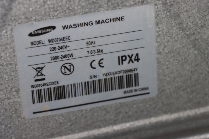 1174233-4 Samsung washing machine