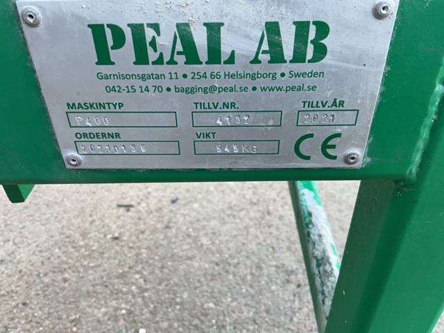 1198251-7 PERL Bruksblandare P 400 med skruv och silo  -2021