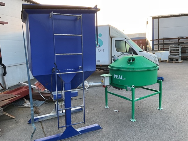 1198251-12 PERL Bruksblandare P 400 med skruv och silo  -2021