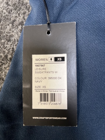 1329754-3 Sweatpants Craft 1907567, size XS