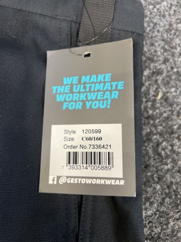 1330221-4 Craftsman trousers Gesto 1250099, size C60/160