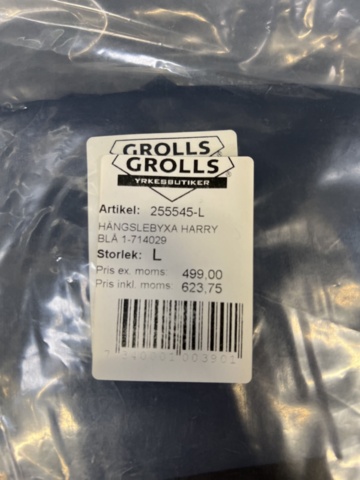 1330297-4 Rain pants Hänsle Garda of Sweden, size L