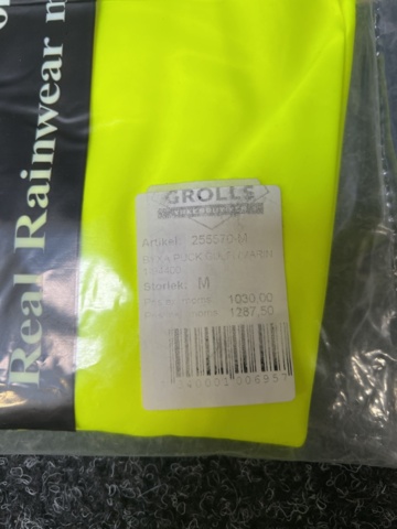 1330248-4 Rain pants Garda of Sweden, size M