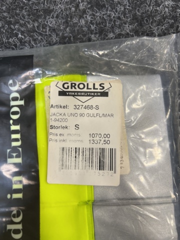 1330276-3 Rain jacket Garda of Sweden, size S