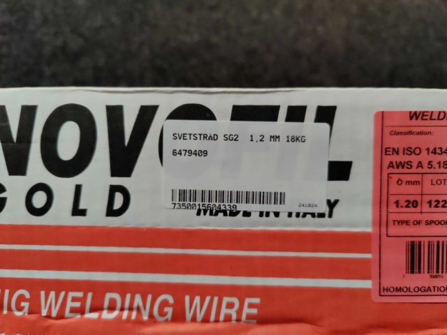 1329875-3 Welding wire Novofil Golf SG2 1.2mm 18Kg