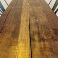 1289442-7 Rustic dining table and chairs