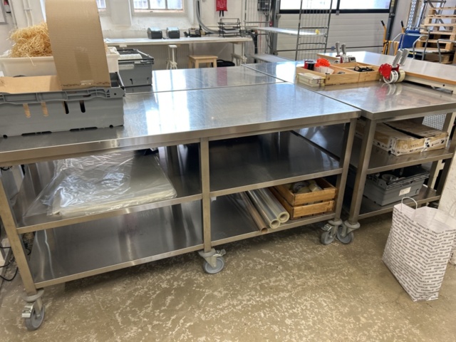 1286620-3 Rostfria vagnar 3 st