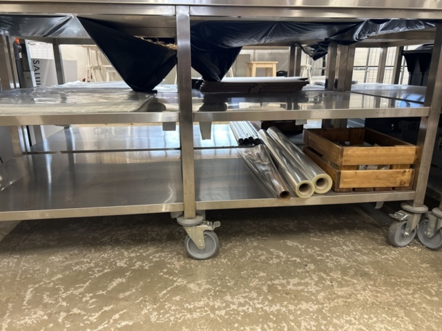 1286620-4 Rostfria vagnar 3 st