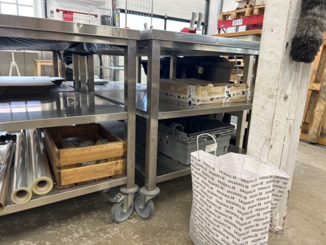 1286620-5 Rostfria vagnar 3 st