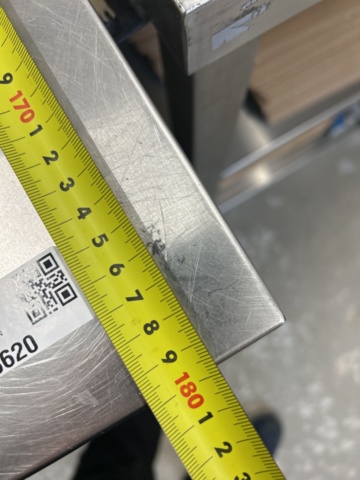 1286620-8 Rostfria vagnar 3 st