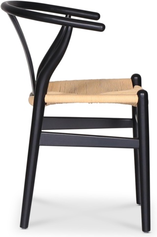 1332474-2 Törnby dining chair - Black / Repsits 4pcs