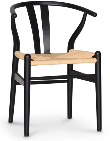 1332474-4 Törnby dining chair - Black / Repsits 4pcs