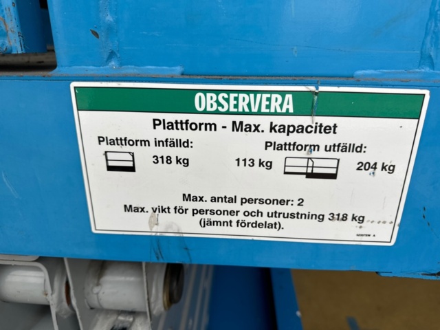 1329300-7 Saxlift Genie GS-3246