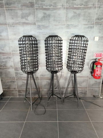 1289495-1 Three floor lamps