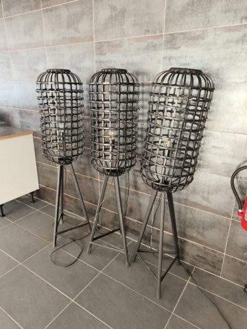 1289495-3 Three floor lamps