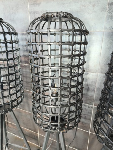 1289495-4 Three floor lamps