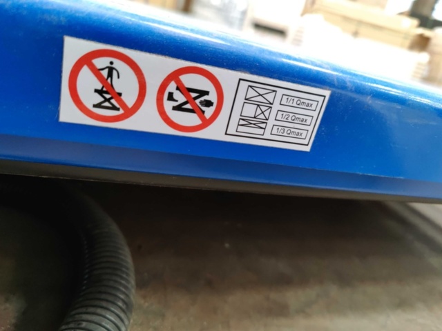 1333731-10 Lift table Aj Products HTF-G 1000 kg