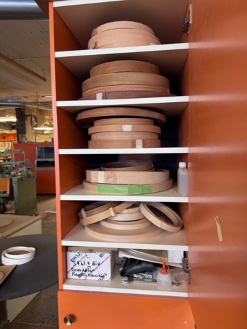 1303496-9 Kantlistmaskin Hebrock AKV 3003 DK F -2012