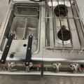 1198288-7 Gas stove and pasta cooker