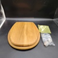 1335610-1 Toilet seat, 2 pcs, Duo bath, wood