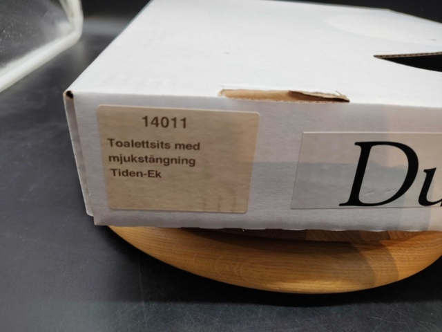 1335610-5 Toilet seat, 2 pcs, Duo bath, wood