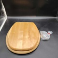 1335611-1 Toilet seat, 2 pcs, Duo bath, wood